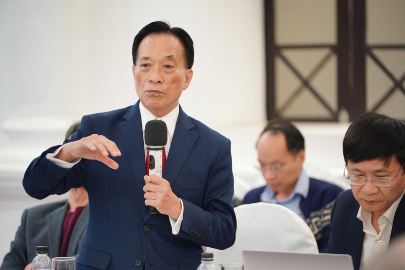 TS Nguyễn Trí Hiếu, Viện trưởng Viện Nghiên cứu và Phát triển Thị trường Tài chính và Bất động sản Toàn cầu. Ảnh: Đình Huy